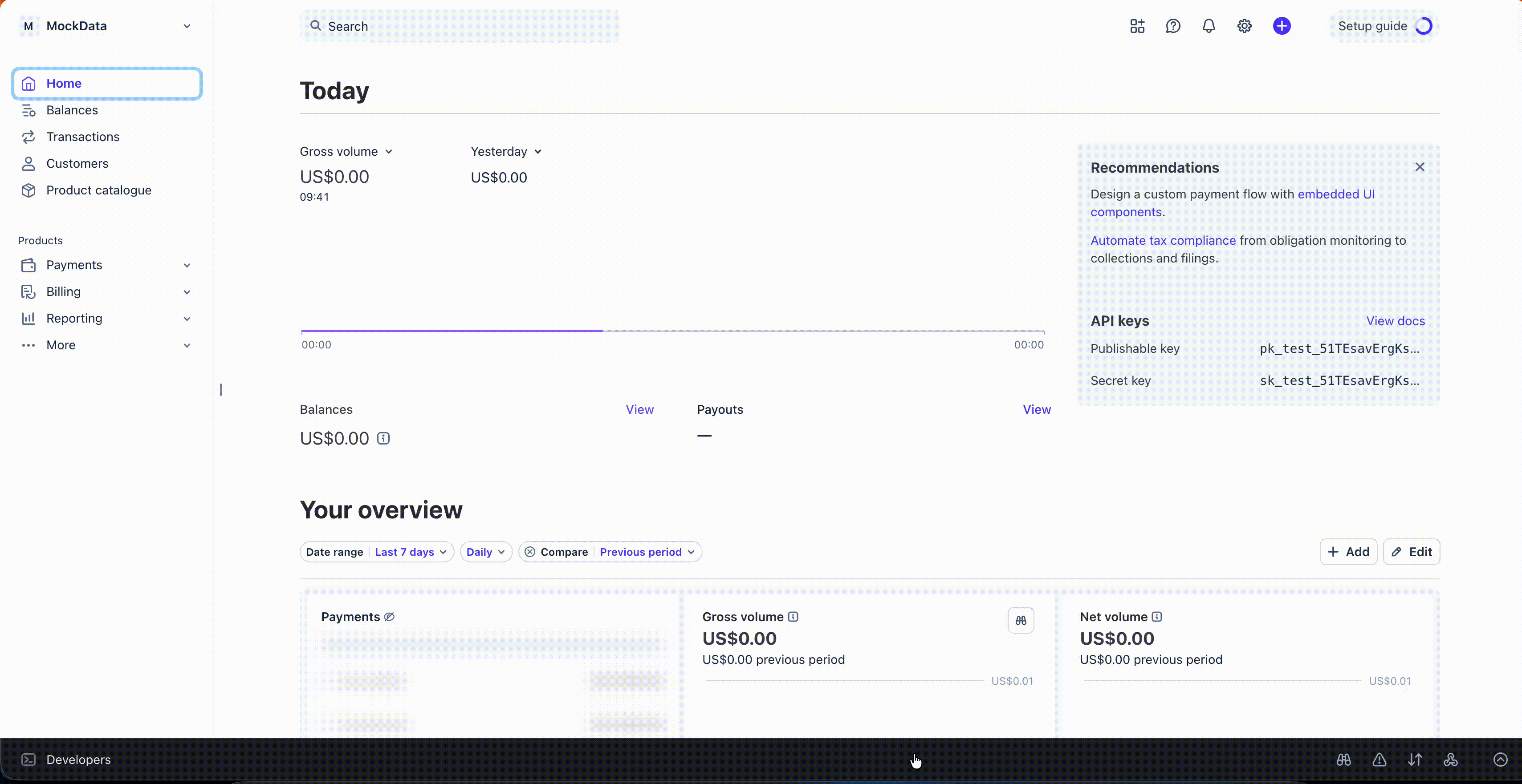 How to create a Stripe restricted key